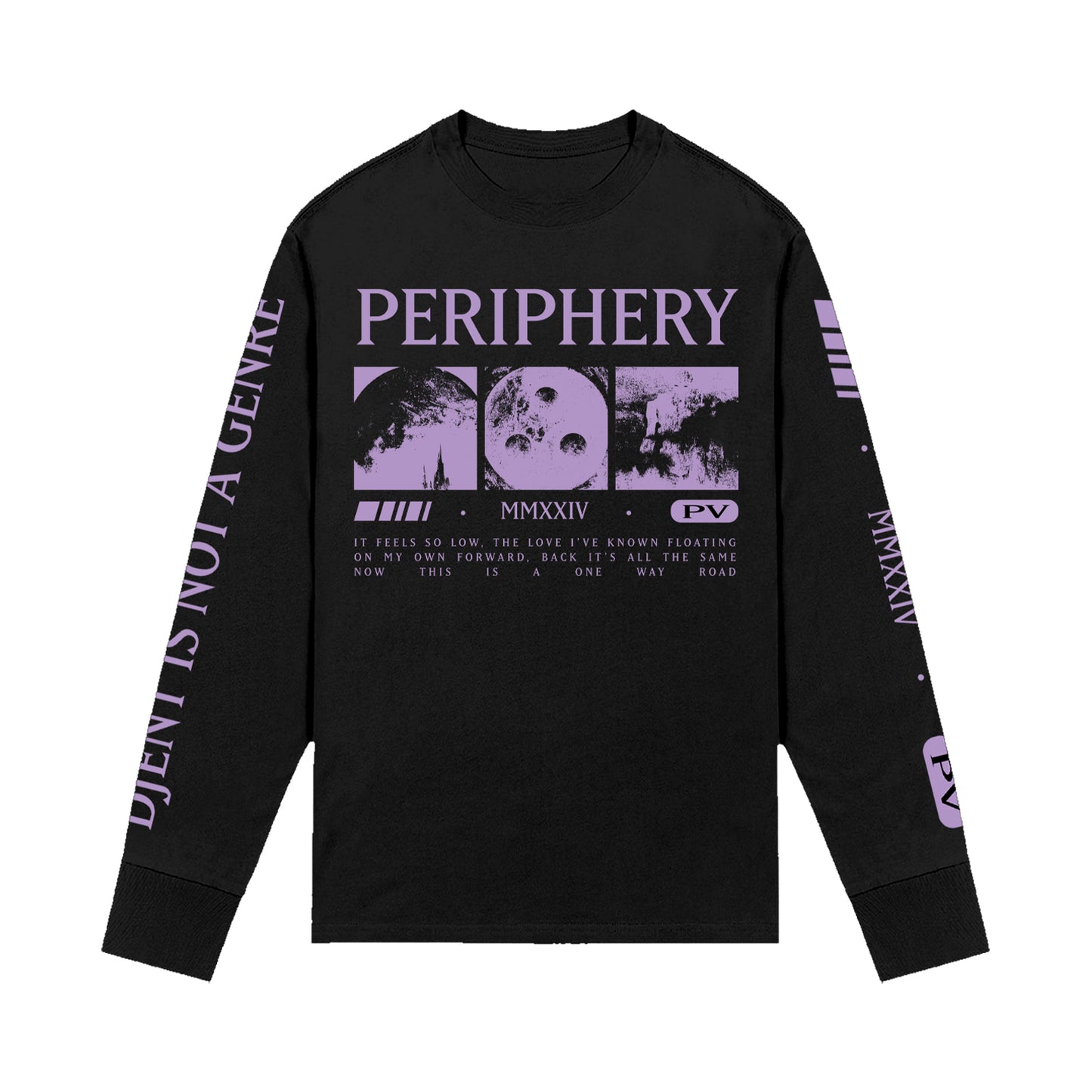 Album Collage Long Sleeve Tee