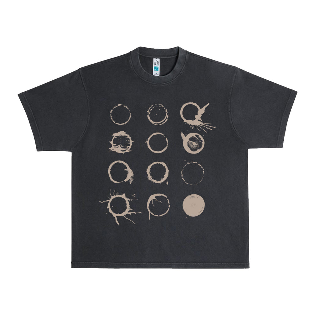 A Pale White Dot Tee (Black)