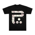 Floral P Logo 2.0 Tee