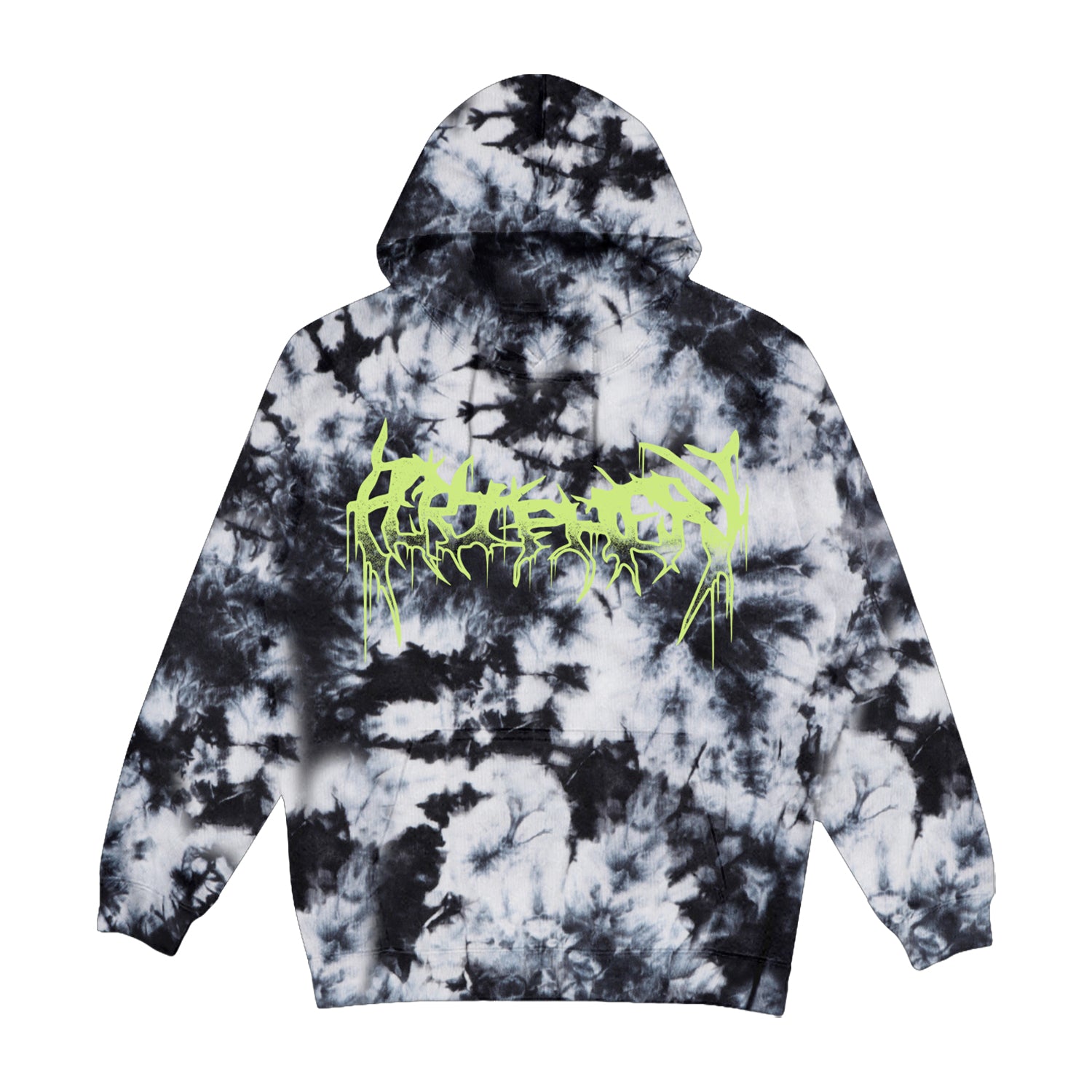 Metal Logo Tie Dye Hoodie
