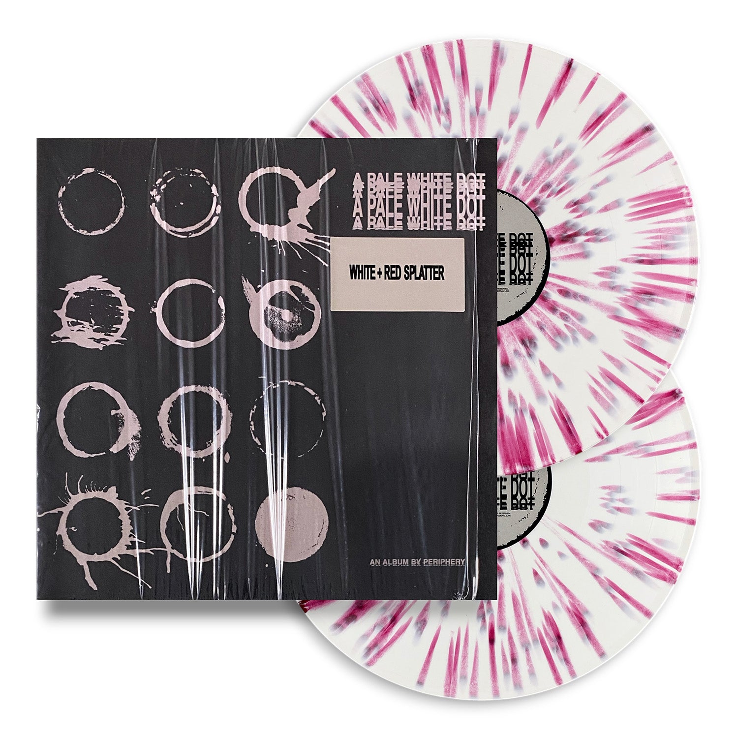 A Pale White Dot 2xLP (Cream with Red Splatter)